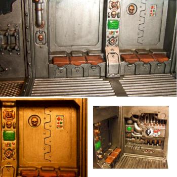 Land Raider Interior 2 by Dr. Gonzo