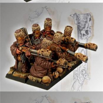 Strielecs - Dwarves of Chaos by Scibor