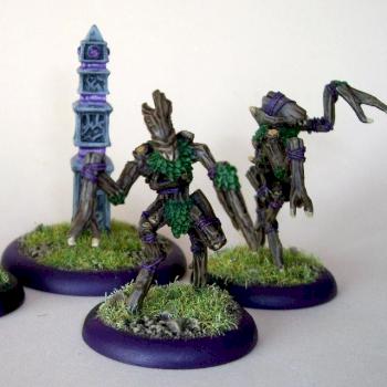 Sentry Stone & Mannikins - Circle of Orboros (Hordes) by Csonti