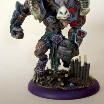 Gnarlhorn Satyr - Circle of Orboros (Hordes) by Csonti