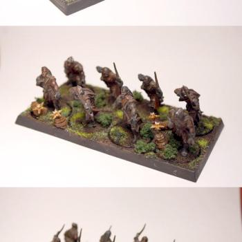 Compañía Exploradores Uruk-Hai by karavatis
