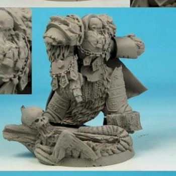 28mm / 30mm SF Celtic Warrior conversion / sculpture by Scibor