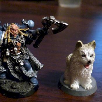Space Wolves Lord and Wolf) by Zigfried
