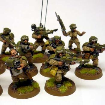 IG cadian shock troops by walles