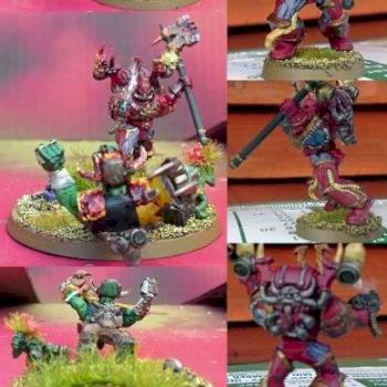 Zerker Ork Duel by KhornateKiller
