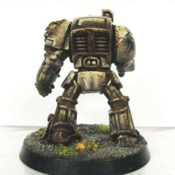 Dark angels terminator by Draconianshogun