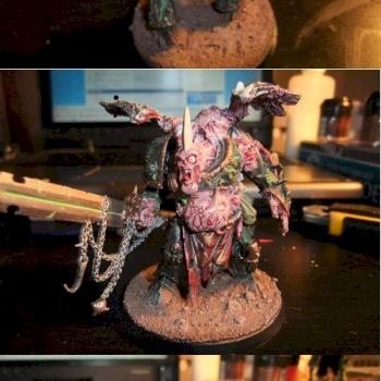 Daemon prince with wings by Dexterium