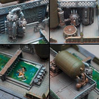 Imperial Waste Reclamatorum Terrain by LuckyNo.5