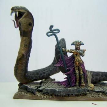Tomb Kings High Queen Khalida by mariette
