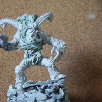 One Of A Kind WiP Death Guard Nurgle Plague Demon Prince by TerrorFaced