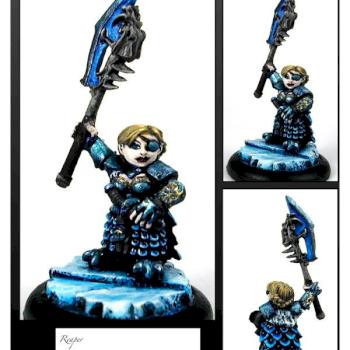 female ice dwarf by ALizardInCrimson
