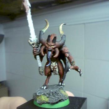 Herald of Khorne by silverdemon