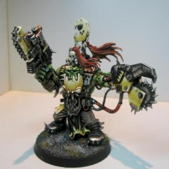Bad Moons Ork Warboss - Commission by 40kshowcase