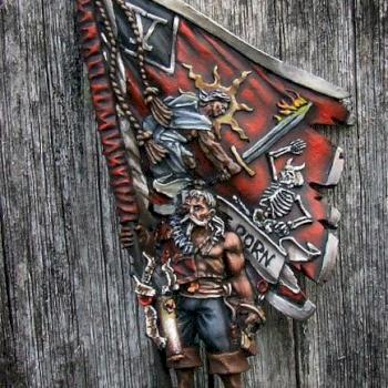 Vostroyan Standard Bearer by meaphet