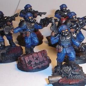 317th Imperial Guard Beta Squad by TofuBomb