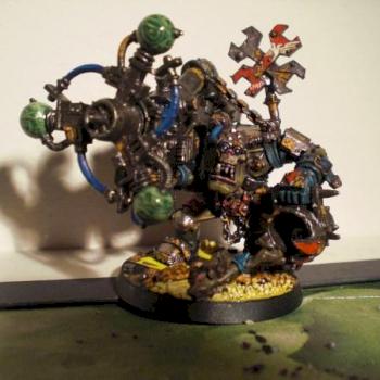 Big Mek with Shokk Attack Gun by NothingInCommon