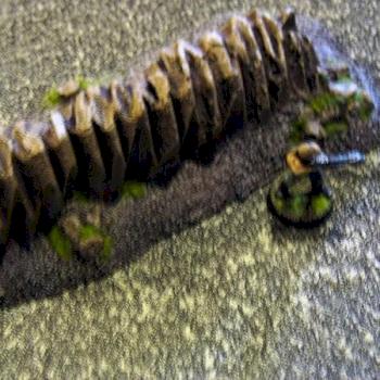 Warhammer and Warmachine Rock Outcrop Terrain by KettlesKeep