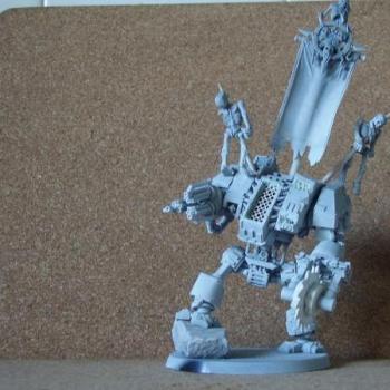 WIP Death Guard Nurgle Plague Dreadnought Conversion by TerrorFaced