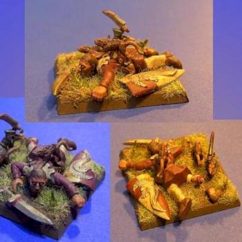 Skaven Rattenschwarm Umbau by Gropper
