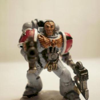 Space Wolves,Grey Hunter- with axe and true grift by BrotherHrolf