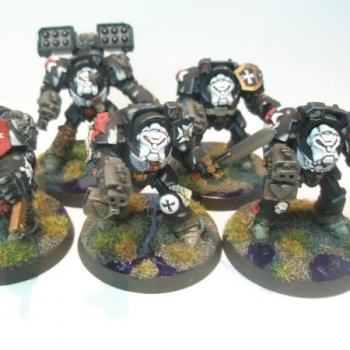 Black Templar Terminator Squad 2 - Commission by 40kshowcase