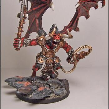 Chaos Daemons - Bloodthirster of Khorne by Ablistical