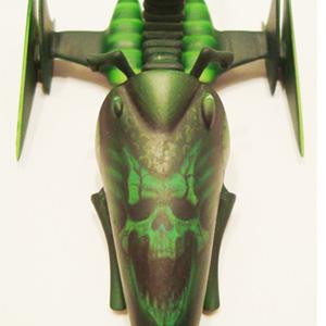 eldar jetbike greeeeen by cerebruses