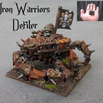 Epic scale Iron Warriors Defiler by 0nyx