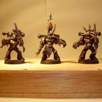 Chaos Space Marines by NoIdea4Nick