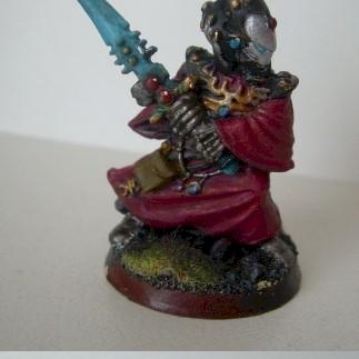 My First Mini - Eldar Warlock by SilverLining