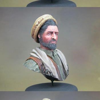 Buste du Commandant Massoud by vincent
