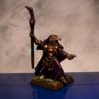 Tzeentch Sorcerer by Vizorak