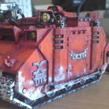 Khorne Rhino by Grendell