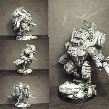 Tau Battlesuit. by lilizzyloser2008
