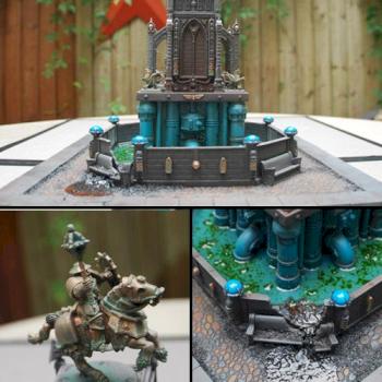 Imperial Fountain Terrain by LuckyNo.5