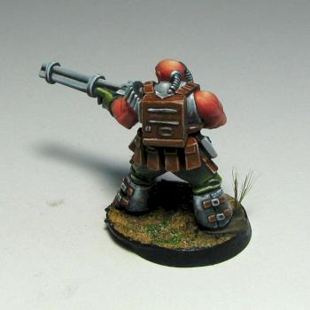 Warzone - machine gunner by AsyLum
