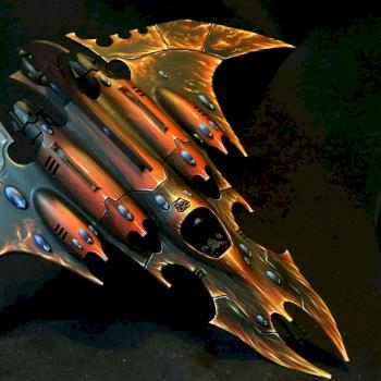Dark Eldar Razorwing Jetfighter by hamboy