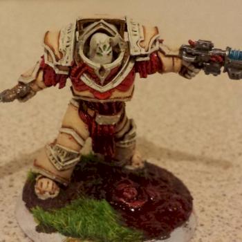 Slaaneshi Chaos Lord - Legion Praetor Conversion by Corvidius
