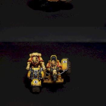 Imperial fists Attack Bike by Doa
