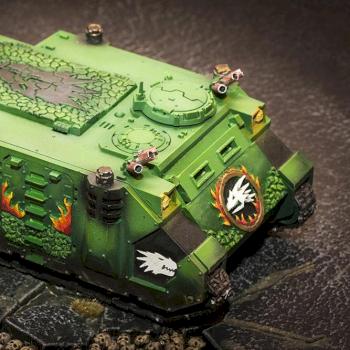 Help for Hero's Salamander army Rhino by Aceface