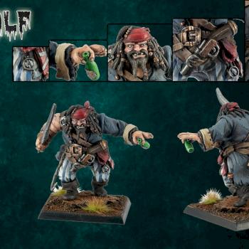 Werewoolf Miniatures: Giacynto Passer Caribbean Corsair by Werewoolf Miniatures