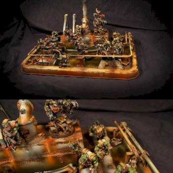 Orc's Nobz disassemble plant by Gruumsh