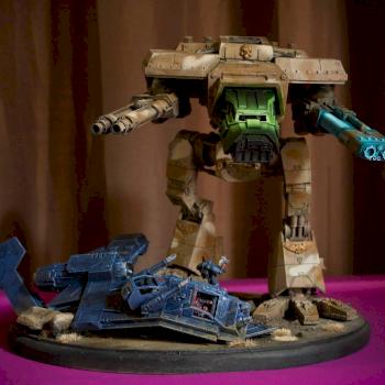 Lucius Pattern Warhound Titan wolf by razBrush