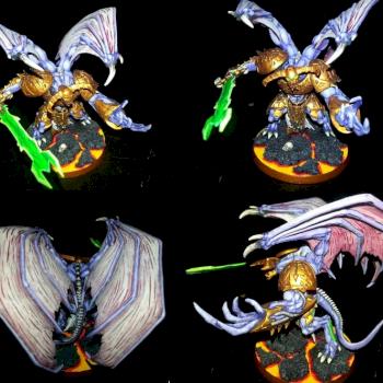 Slaanesh Daemon Prince by chaosmarauder