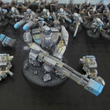Tau Empire XV88 Broadside Battlesuit by Ottoking