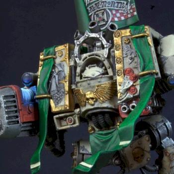 Dark Angels Venerable Dreadnought by Old Pete