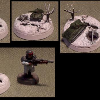 T-34A micro diorama by Micanser