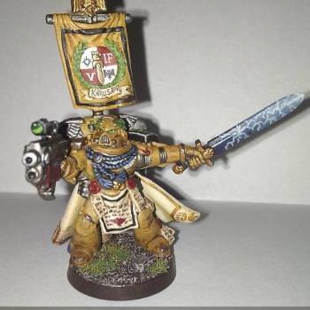 Khrusaor, Captain 5th Company, Imperial Fists by commander-tobe