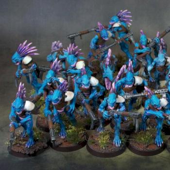 Kroot Army by Razyel