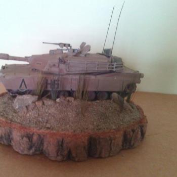 M1 ABRAMS DESERT CAMO 1/72 by shark